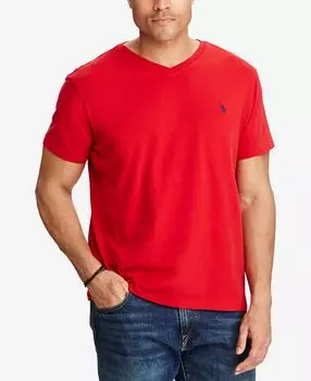 Мужская футболка классического кроя с v-образным вырезом Big & Tall Polo Ralph Lauren