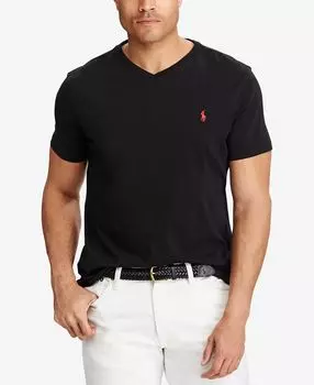 Мужская футболка классического кроя с v-образным вырезом Big & Tall Polo Ralph Lauren