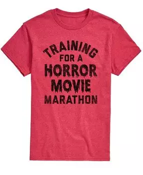 Мужская футболка классического кроя Training For Horror Movie AIRWAVES, красный