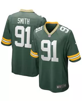 Мужская футболка команды Preston Smith Green Green Bay Packers Game Team Nike