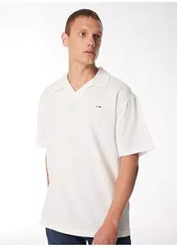 Мужская футболка комфортного кроя цвета экрю ONGA U.S. Polo Assn., экрю