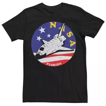 Мужская футболка космического лагеря НАСА в США Licensed Character