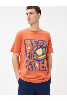 Мужская футболка - Koton, оранжевый