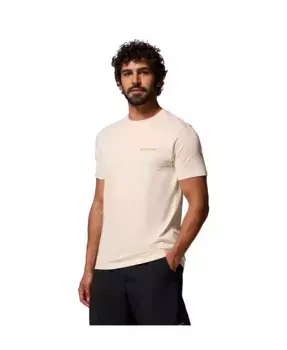 Мужская футболка Kranston с принтом Columbia, слоновая кость/кремовый