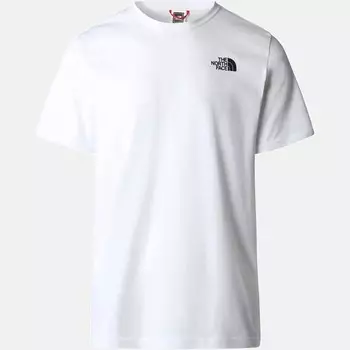 Мужская футболка красная коробка The North Face, мультиколор