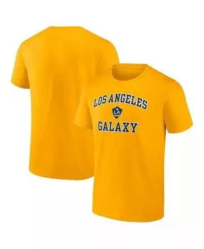 Мужская футболка LA Galaxy Heart Soul Fanatics, золотой