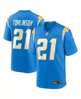 Мужская футболка LaDainian Tomlinson Powder Blue Los Angeles Chargers Game Retired Player Nike