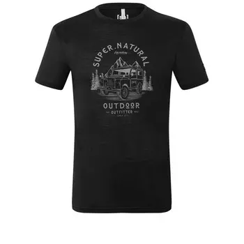 Мужская футболка Ланди Super.Natural, черный