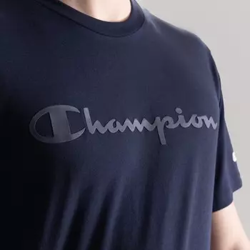 Мужская футболка Legacy с большим логотипом Champion, синий