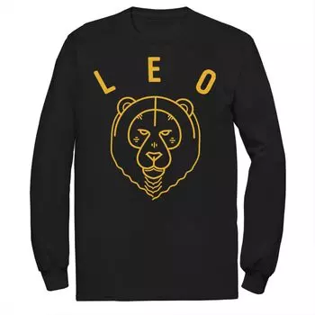 Мужская футболка Leo Yellow Ink Sketch Licensed Character