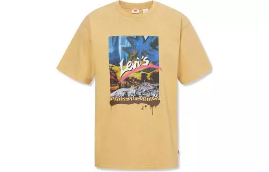 Мужская футболка Levi's levi’s, цвет Brown