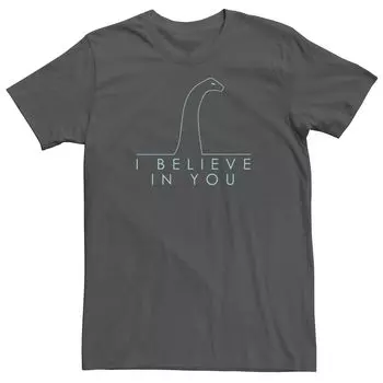Мужская футболка Loch Ness I Believe In You Licensed Character