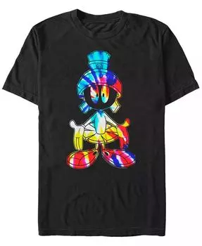 Мужская футболка Looney Tunes Groovy Alien с коротким рукавом Fifth Sun, черный