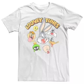 Мужская футболка Looney Tunes Icon Faces Licensed Character