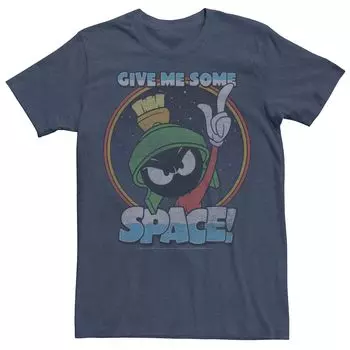 Мужская футболка Looney Tunes «Марвин Марсианин, дай мне немного космоса» Licensed Character
