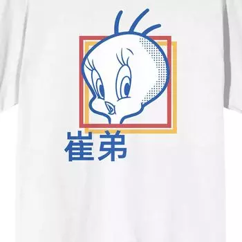 Мужская футболка Looney Tunes Tweetie Bird Licensed Character