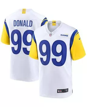 Мужская футболка Los Angeles Rams Alternate Game — Аарон Дональд Nike
