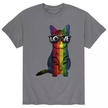 Мужская футболка Love Cat Pride Licensed Character