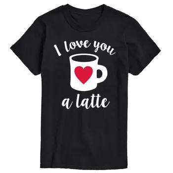 Мужская футболка Love You A Latte Licensed Character
