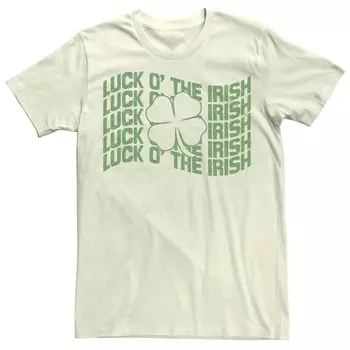 Мужская футболка Luck O The Irish Wave Licensed Character