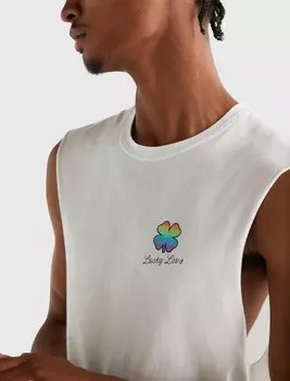 Мужская футболка Lucky Brand Pride, белый