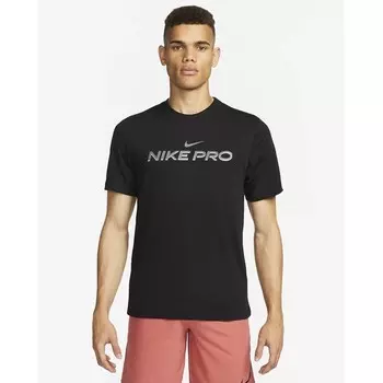 Мужская футболка m nk df Tee db pro Nike, черный