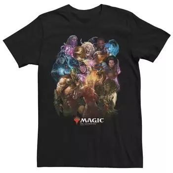 Мужская футболка Magic The Gathering с персонажами Group Shot Licensed Character