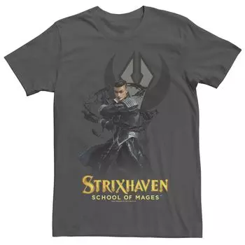 Мужская футболка Magic The Gathering Strixhaven The School Of Mages с портретом Licensed Character