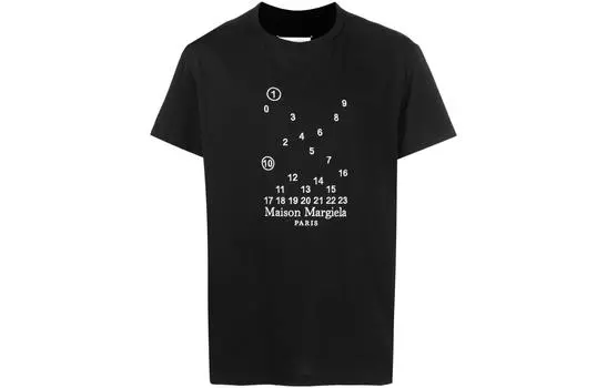 Мужская футболка Maison Margiela, черный