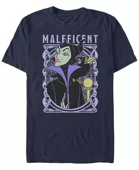 Мужская футболка maleficent color с круглым вырезом и короткими рукавами Fifth Sun, синий