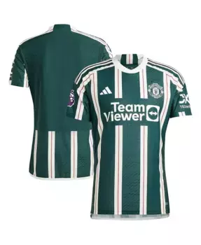 Мужская футболка Manchester United 2023/24 Authentic adidas, зеленый