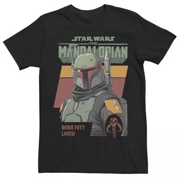 Мужская футболка Mandalorian Boba Fett Licensed Character
