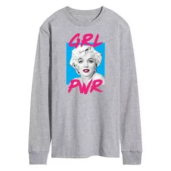Мужская футболка Мэрилин Монро GRL PWR Licensed Character