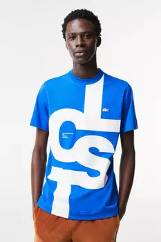 Мужская футболка МАРИНА Lacoste, темно-синий