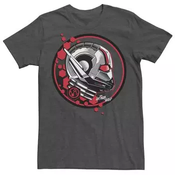 Мужская футболка Marvel Ant-Man And The Wasp Circle с боковым профилем Licensed Character