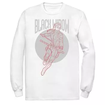 Мужская футболка Marvel Avengers Endgame Black Widow Licensed Character