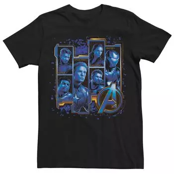 Мужская футболка Marvel Avengers Endgame Box Up Licensed Character