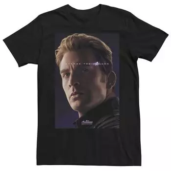 Мужская футболка Marvel Avengers Endgame Captain America Avenge The Fallen Licensed Character