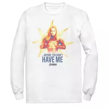 Мужская футболка Marvel Avengers Endgame Captain Marvel Serious Pose Licensed Character