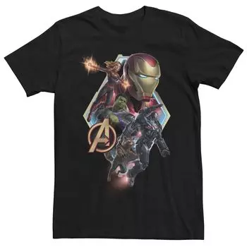 Мужская футболка Marvel Avengers Endgame Diamond Group Licensed Character