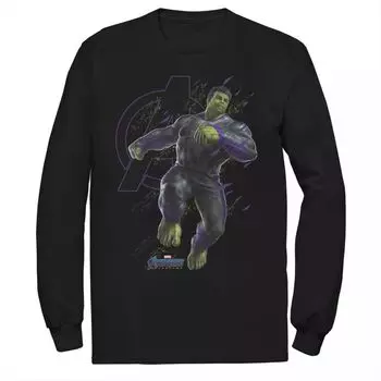 Мужская футболка Marvel Avengers Endgame Hulk Space Particles Licensed Character