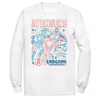 Мужская футболка Marvel Avengers Endgame Mightiest Licensed Character