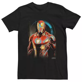 Мужская футболка Marvel Avengers Iron Man Nano Suit Licensed Character