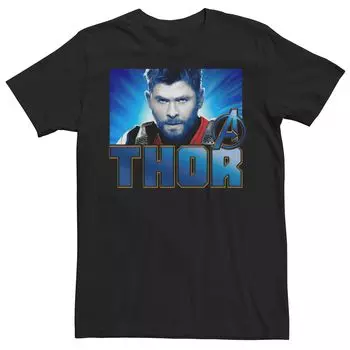Мужская футболка Marvel Avengers Thor Gaze Licensed Character
