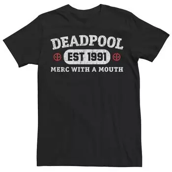Мужская футболка Marvel Deadpool 30th Merc With A Mouth Est 1991 Licensed Character