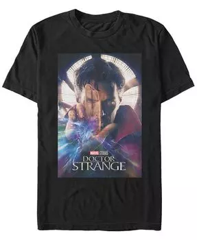 Мужская футболка Marvel Doctor Strange The Power of Strange с короткими рукавами Fifth Sun, черный