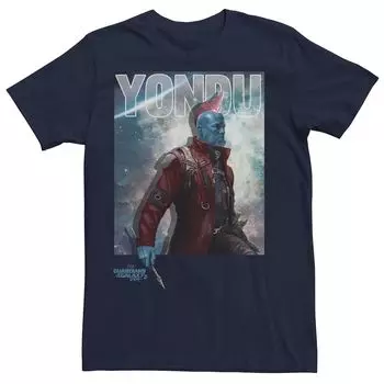 Мужская футболка Marvel Guardians of the Galaxy 2 Yondu с космическим рисунком Licensed Character