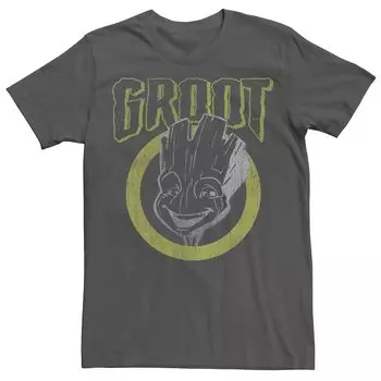Мужская футболка Marvel Guardians Of The Galaxy Groot Dark Portrait Licensed Character