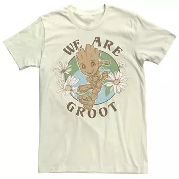 Мужская футболка Marvel Guardians of the Galaxy Groot Earth Day Licensed Character
