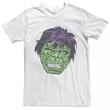 Мужская футболка Marvel Hulk Head Shot St. Patty's Licensed Character